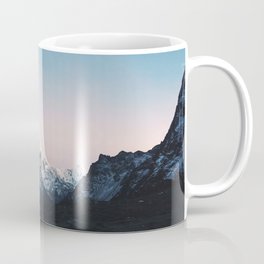 Blue & Pink Himalaya Mountains Coffee Mug