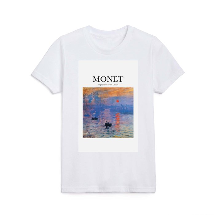 Monet - Impression, Soleil Levant Kids T Shirt