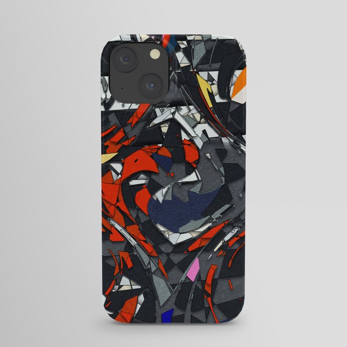 It's racing day in abstract iPhone Case