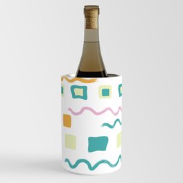 La liberte abstract creative illustration Wine Chiller