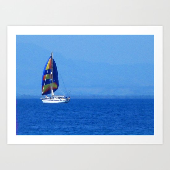 South sea, Fiji Art Print