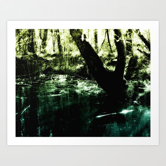 MAGIC POND Art Print