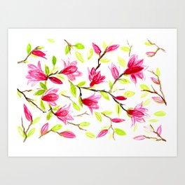 magnolia Art Print