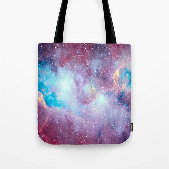 Quartz & Turquoise Galaxy Tote Bag