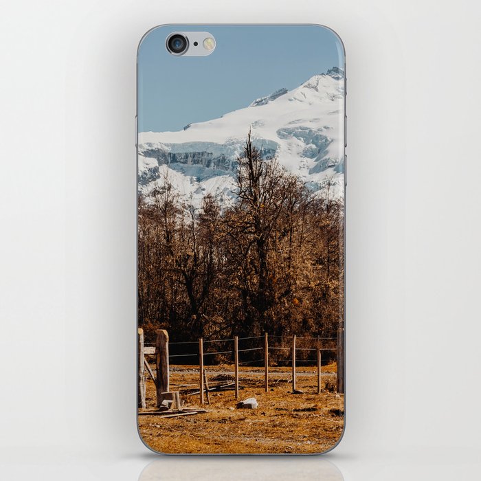 Mountain from the base of the thundering hill iPhone Skin