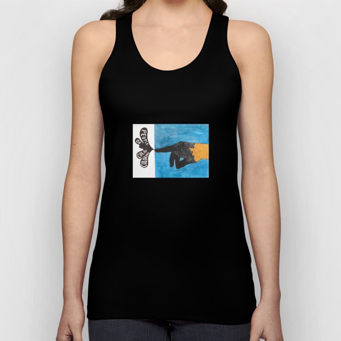 people of color coloring Tank Top