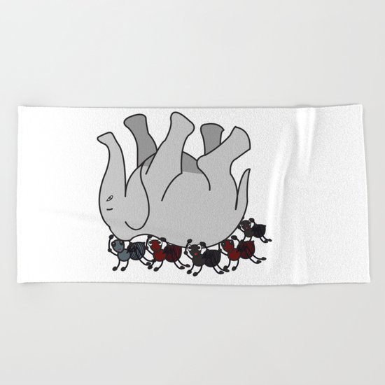 Elephant Beach Towel