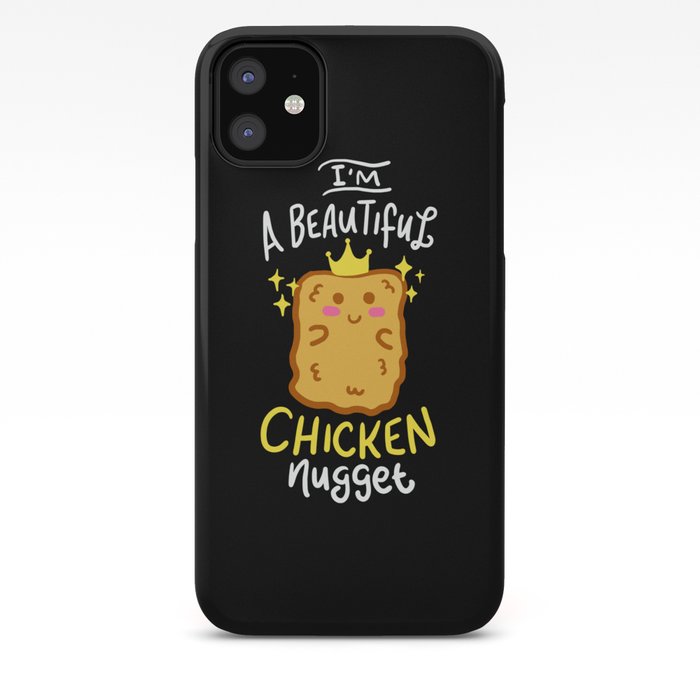 Funny Chicken Nugget Nug Life Fast-Food Junk Gift iPhone Case