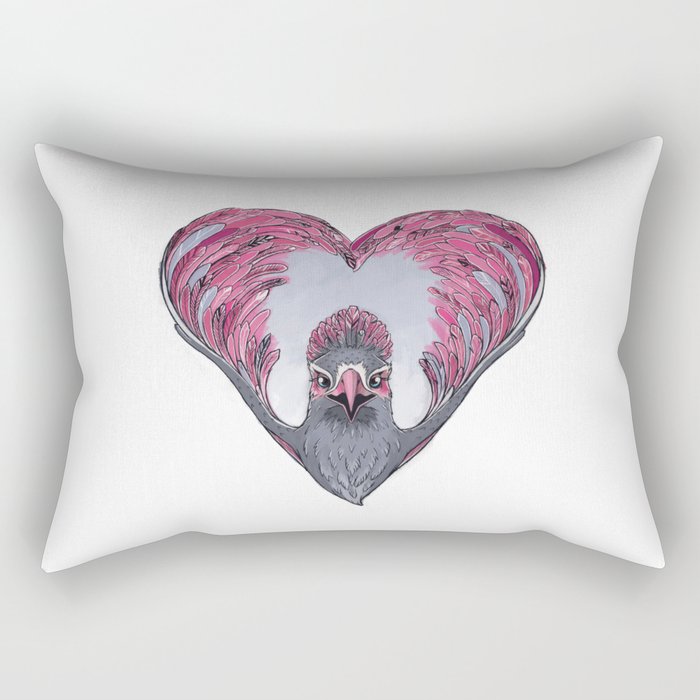 Lovebird Rectangular Pillow