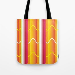 The swiggly lines Tote Bag