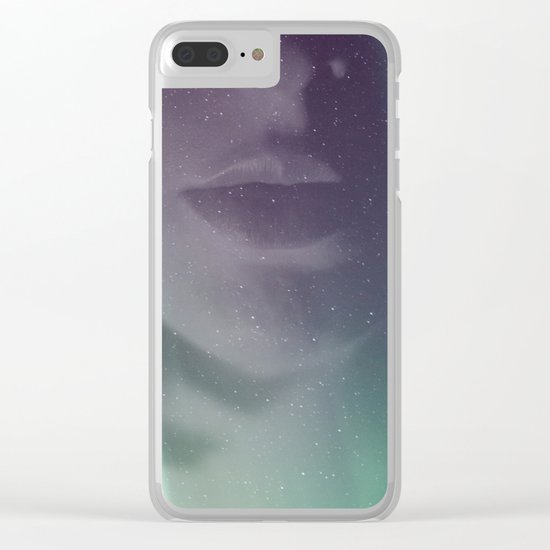 Aurora borealis Clear iPhone Case