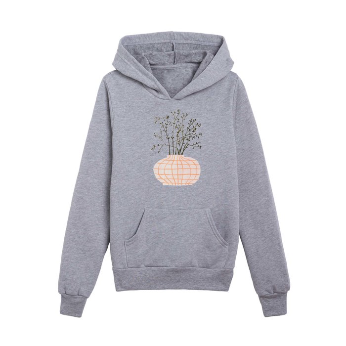 Potted plant No. 6 Kids Pullover Hoodie