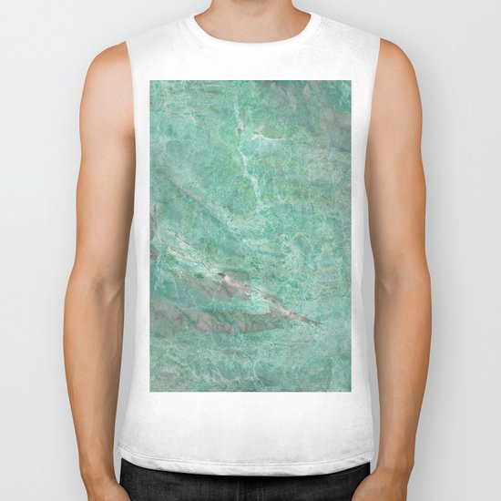 Alfetta verde - turquoise stone Biker Tank