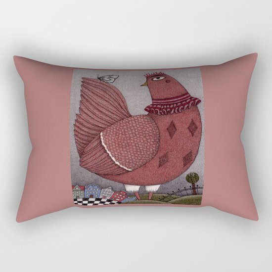 It's a Butterfly! Rectangular Pillow