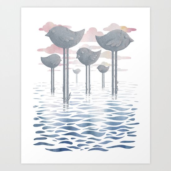 The Remnants Art Print