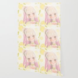 Lemon Girl Wallpaper