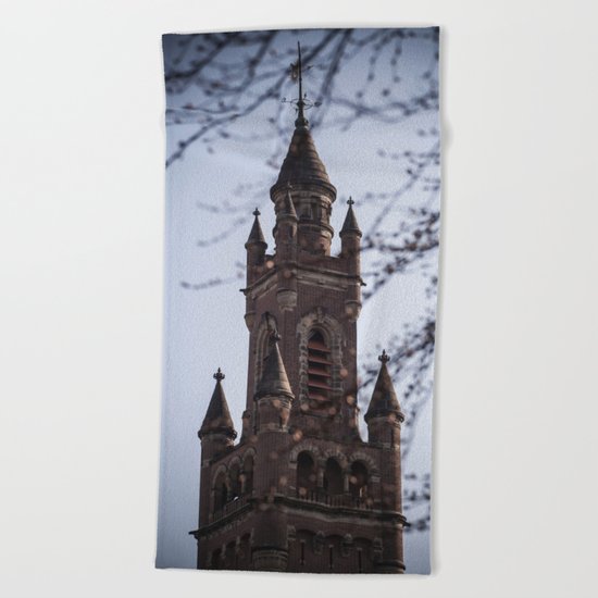 Fairy Tale Tower Beach Towel