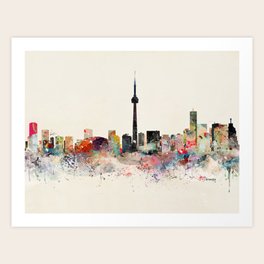 Toronto Cityscape Art Prints For Any Decor Style Society6
