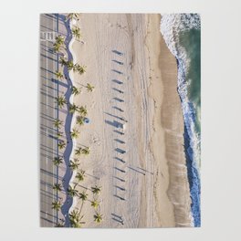 Fort Lauderdale from aerial point of view Poster