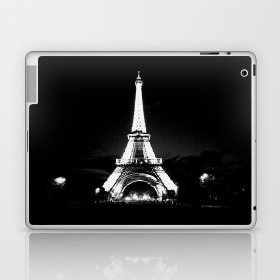 Paris Black & White Laptop & iPad Skin