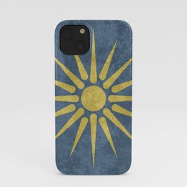 Ancient Macedonian flag iPhone Case