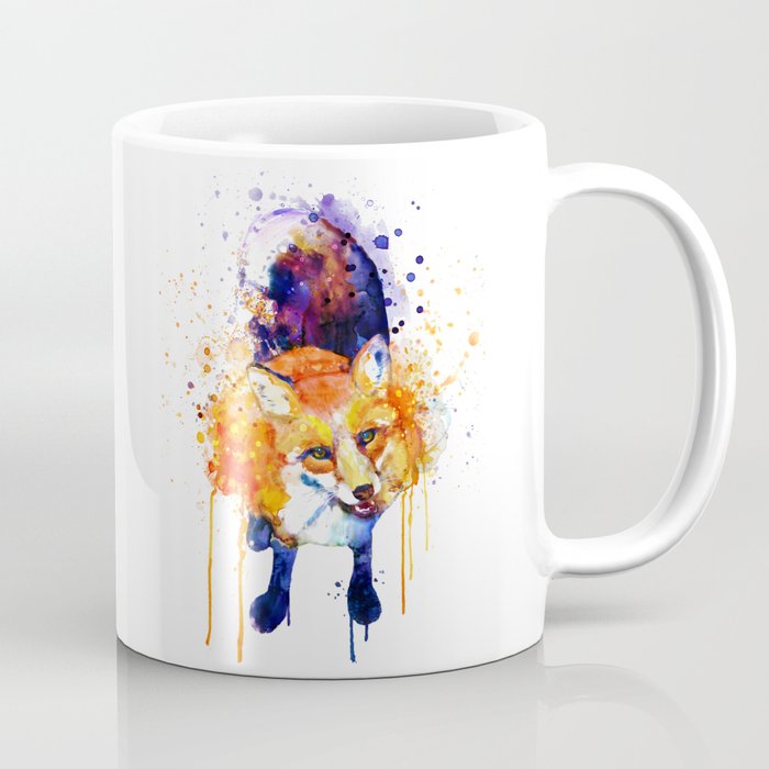 Cute Happy Fox Coffee Mug
