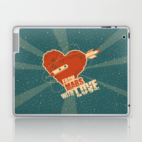 From Mars with love Laptop & iPad Skin
