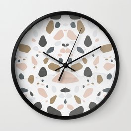 Terrazzo background Wall Clock | Cases, Graphicdesign, Desogn, Art, Terrazzodesign, Style, Stool, Summer, Tray, Table 
