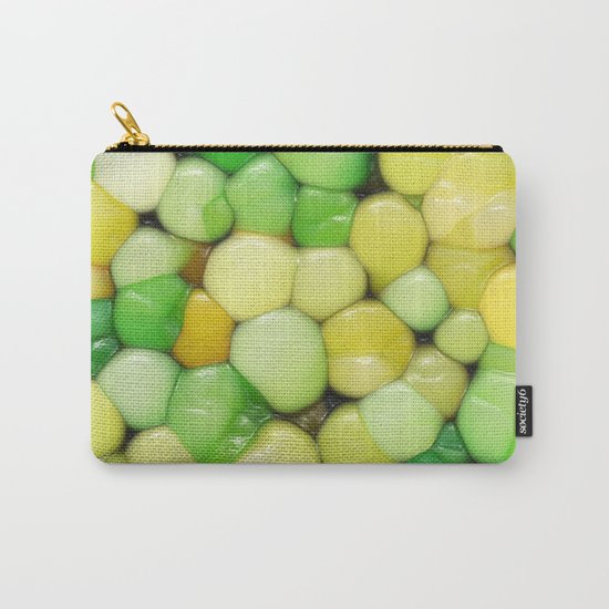 Lemon Lime Abstract Carry-All Pouch