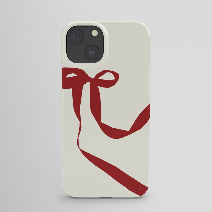 Red Bow iPhone Case
