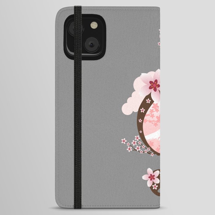 Cherry Blossom Music iPhone Wallet Case