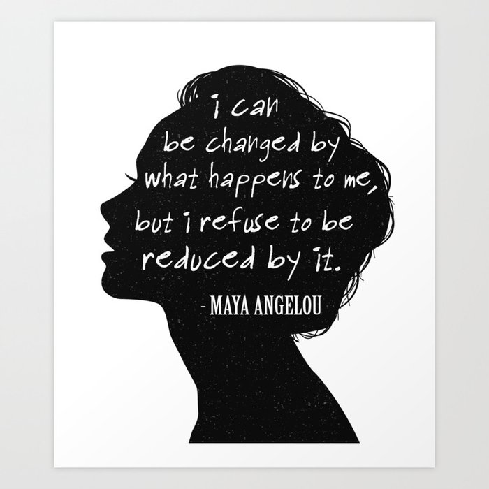 Inspirational Quote For Independent Women Feminist Art Print