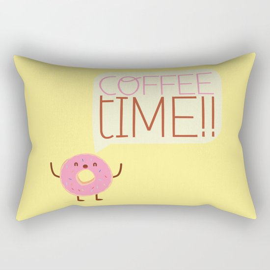 coffee time Rectangular Pillow