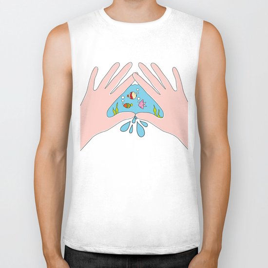 Save Water! Biker Tank