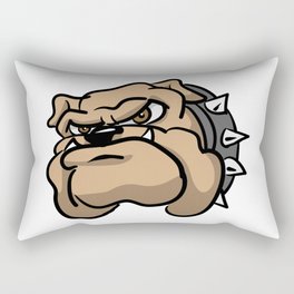 Cartoon Bulldog Rectangular Pillow
