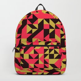 Abstrato Geométrico Backpack