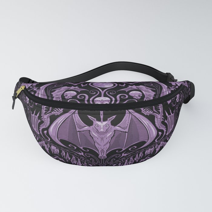 Bats and Beasts (Purple) Fanny Pack