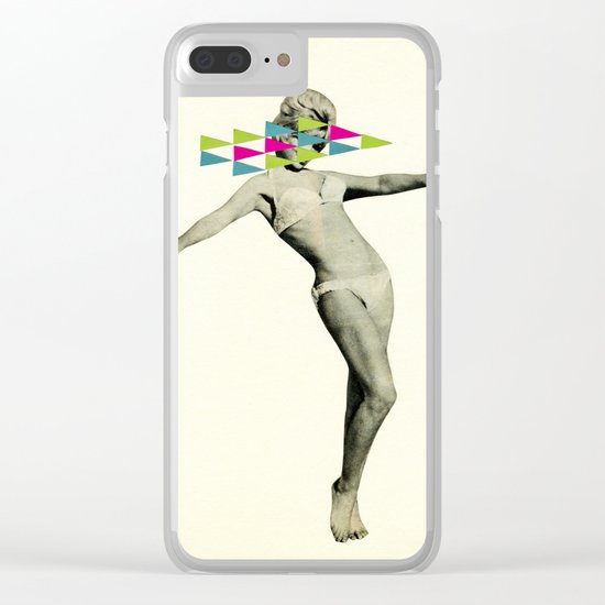Playing Hard To Get Clear iPhone Case