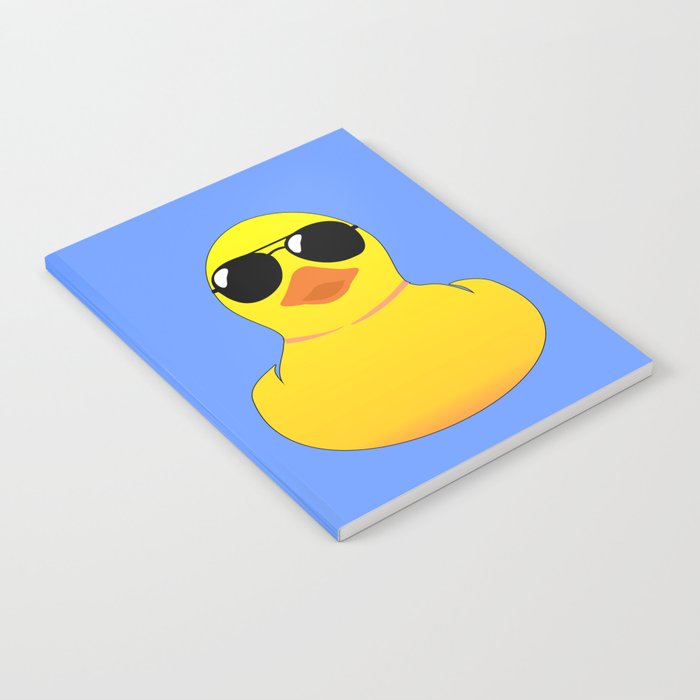Cool Rubber Duck Notebook