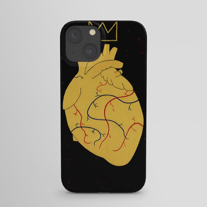 Heart Of A King. iPhone Case