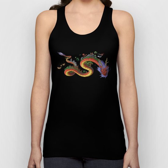 World Dragon Unisex Tank Top