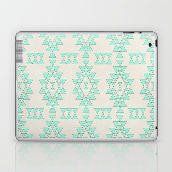 Mint Geo Laptop & iPad Skin
