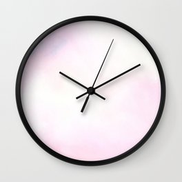Pastel rose pink Wall Clock