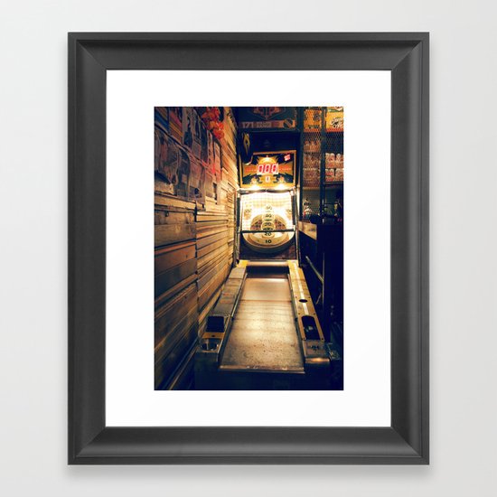 Meanwhile, Somewhere In Brooklyn... Framed Art Print