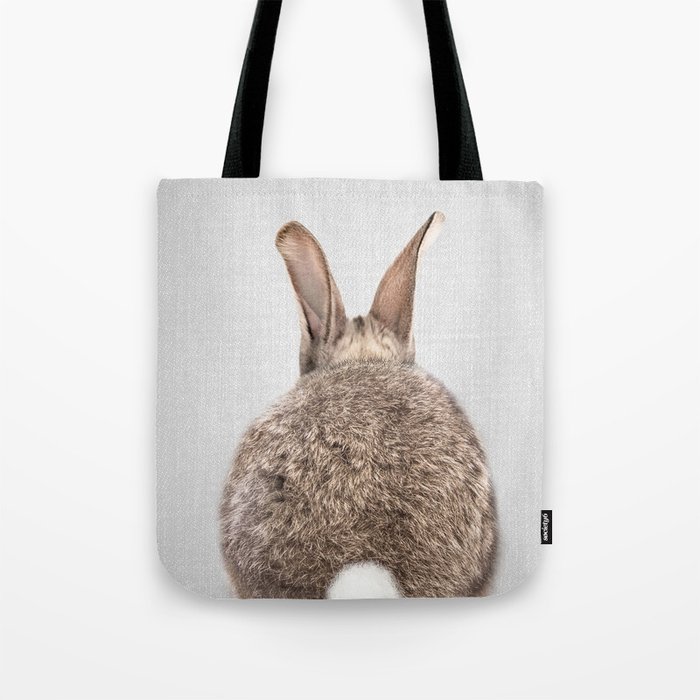 Rabbit Tail - Colorful Tote Bag