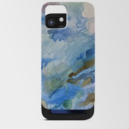 Watercolor Clouds iPhone Card Case