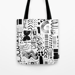 Life in Black and White 1 Tote Bag