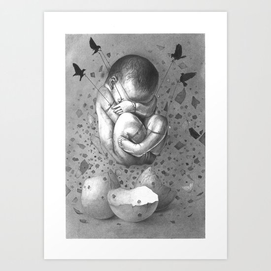 FRAGILE 1# Art Print