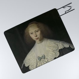 Dirck Dircksz van Santvoort - Agatha Geelvinck (1617-38) First wife of Frederik Dircksz Alewijn Picnic Blanket