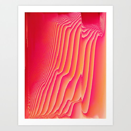 Sorbet Melt Art Print